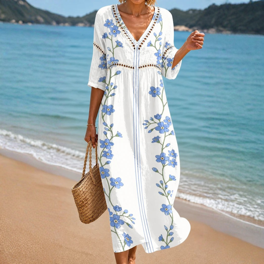 Aerith - Airy Flow Midi Dress