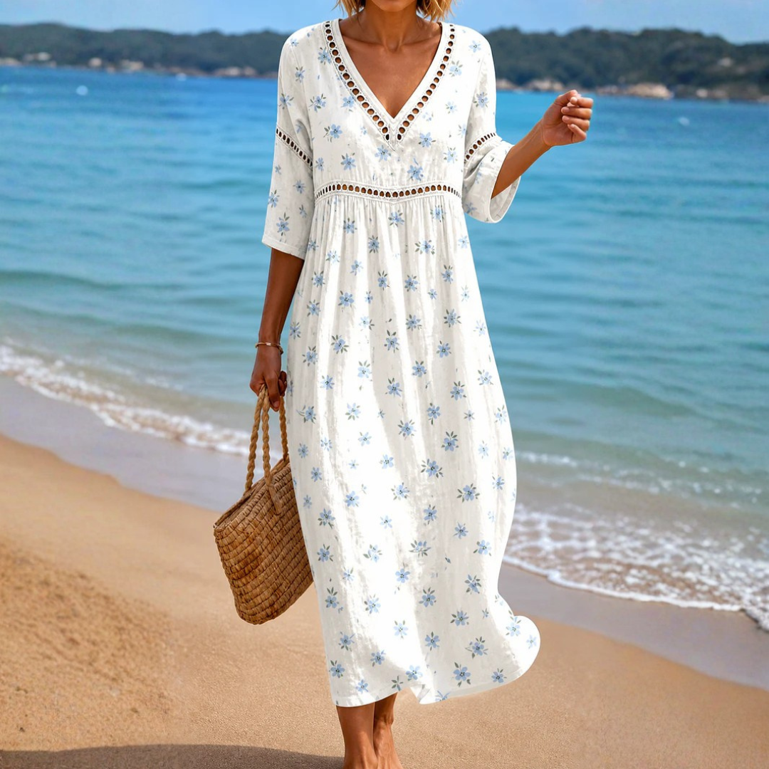 Evanthe - Soft Summer Midi Dress