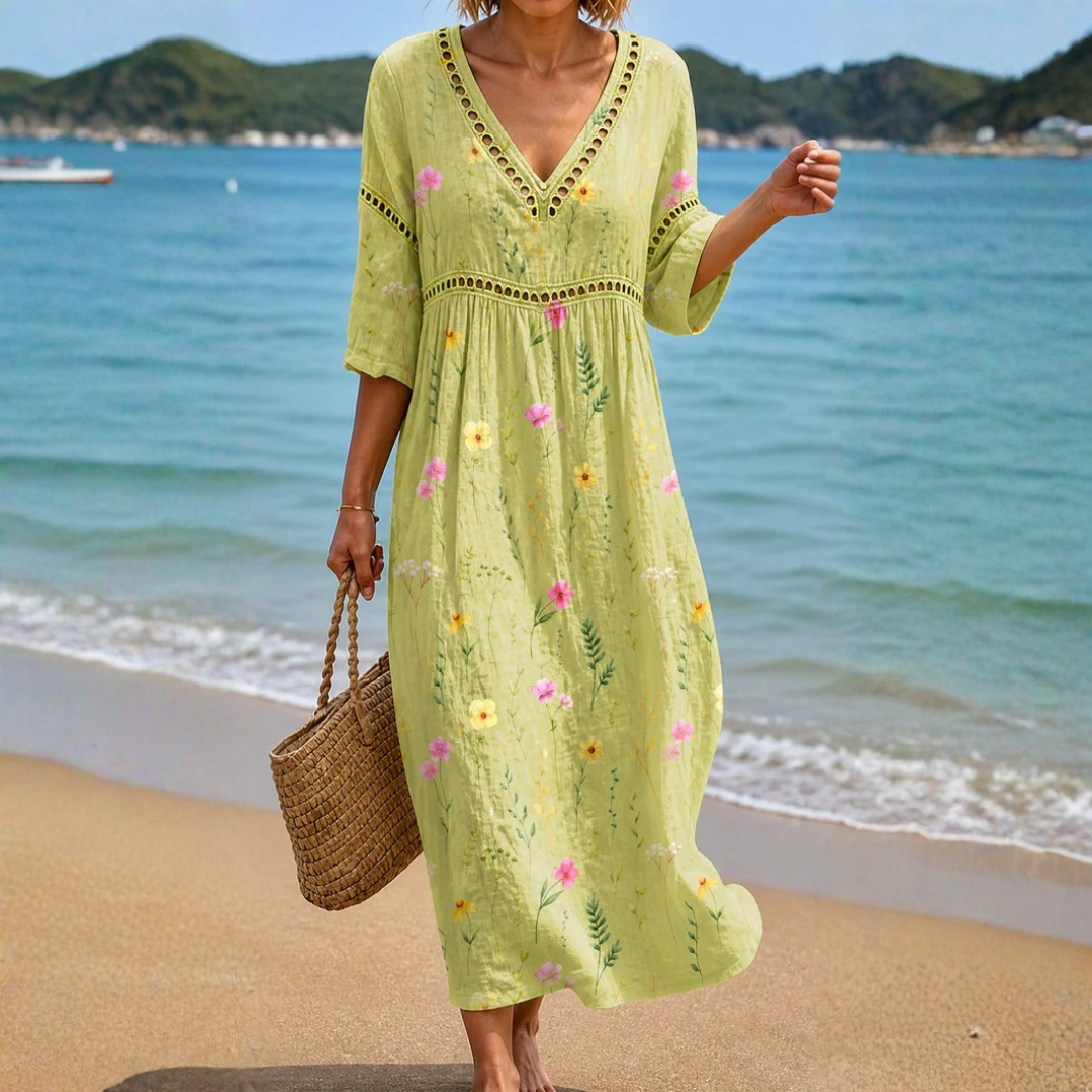 Lorena - Airy Comfort Midi Dress